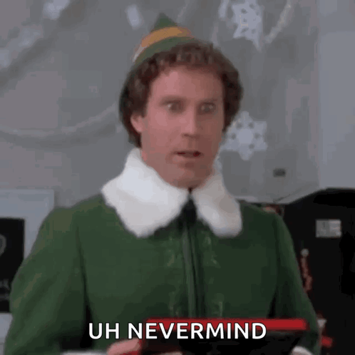 Nevermind Nahh GIF