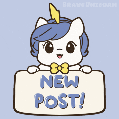 New Post Just Posted GIF