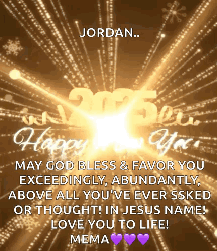 New Year Happy New Year 2025 GIF