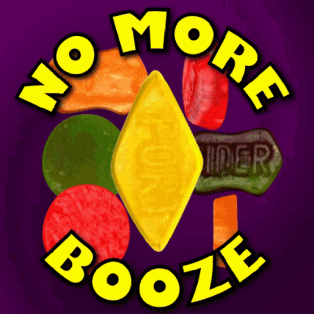 No More Booze Wine Gums GIF