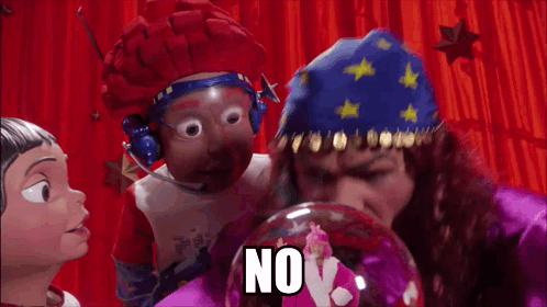 No Robbie Rotten GIF