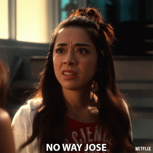 No Way Jose Aimee Garcia GIF