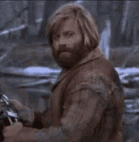 Nodding Beard Man GIF