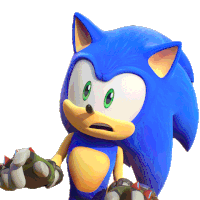 Nodding Sonic The Hedgehog Sticker