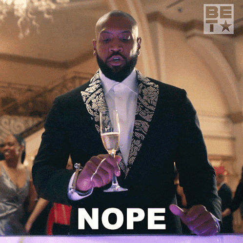 Nope Mr Tea GIF