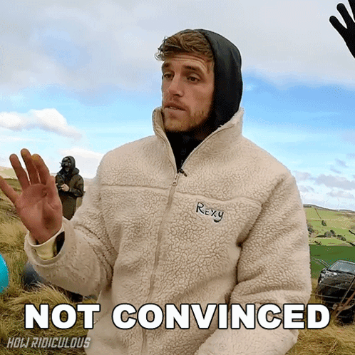 Not Convinced How Ridiculous GIF