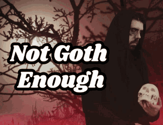 Not Goth Enough Goth GIF