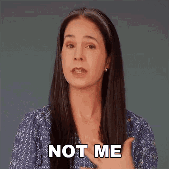 Not Me Rachel Smith GIF