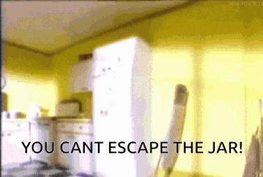 Novel Nymphs Jar GIF