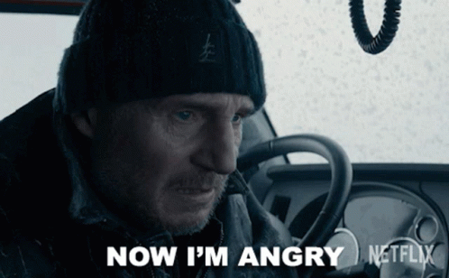 Now Im Angry Liam Neeson GIF