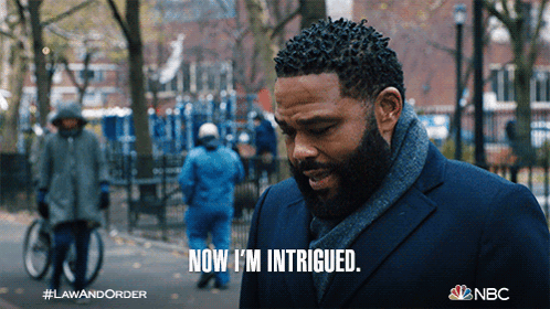 Now I'M Intrigued Detective Kevin Bernard GIF