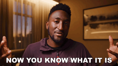 Now You Know What It Is Marques Brownlee GIF