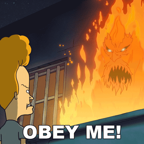 Obey Me Fire GIF