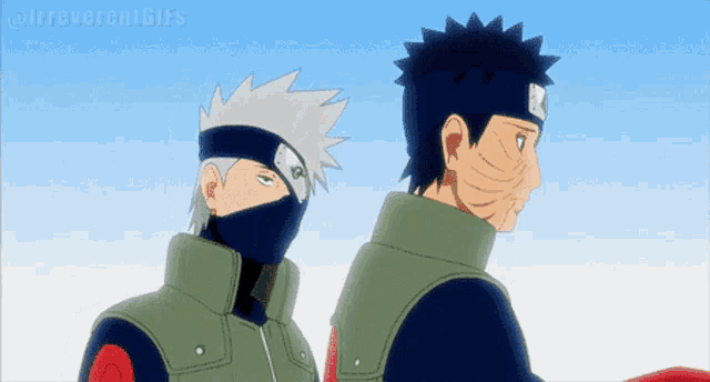 Obito Kakashi GIF