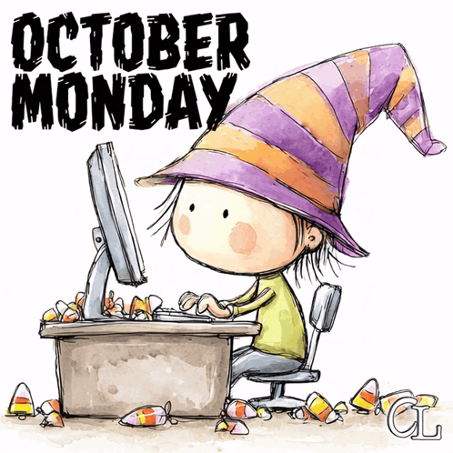 October Monday Happy Monday GIF