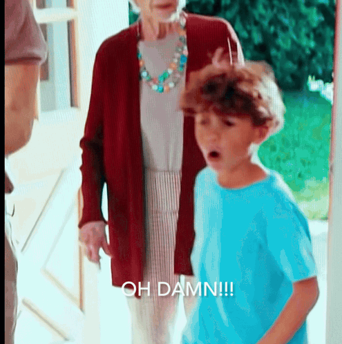 Oh Damn GIF