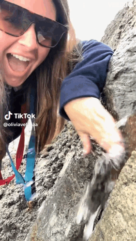 Oh Its A Waterfall Waterfall Woman GIF