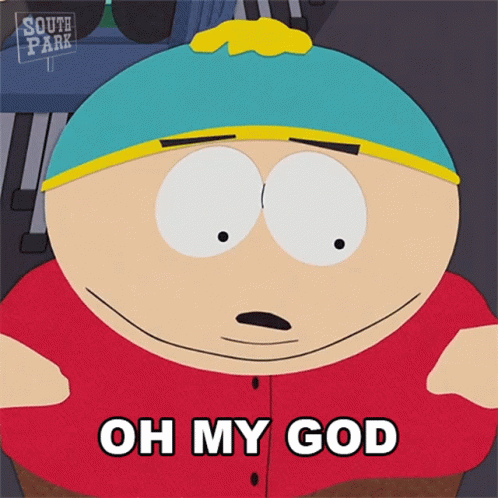Oh My God Eric Cartman GIF