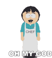 Oh My God Randy Marsh Sticker