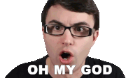 Oh My God Steve Terreberry Sticker