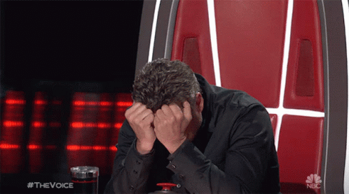 Oh No Blake Shelton GIF