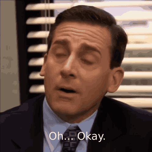 Oh Okay Sad GIF