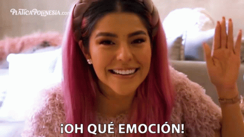 Oh Que Emocion Entusiasmo GIF
