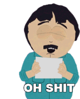 Oh Shit Randy Marsh Sticker