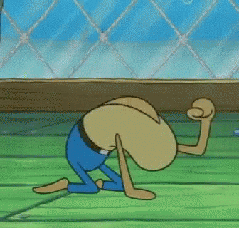 Ohmygawd Knocking Wood GIF