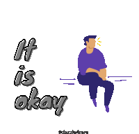 Okay Mental Health Sticker