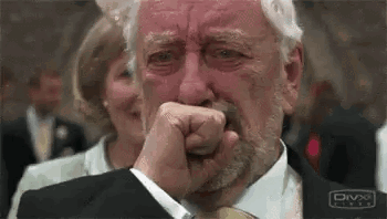 Old Man Crying GIF