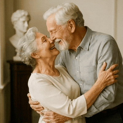 Old Man Old Woman GIF