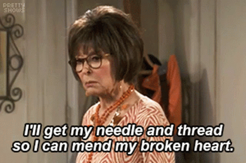 One Day At A Time Broken Heart GIF