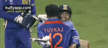 One Of The Finest Moments For Yuvaraj Singh With Dhoni.Gif GIF