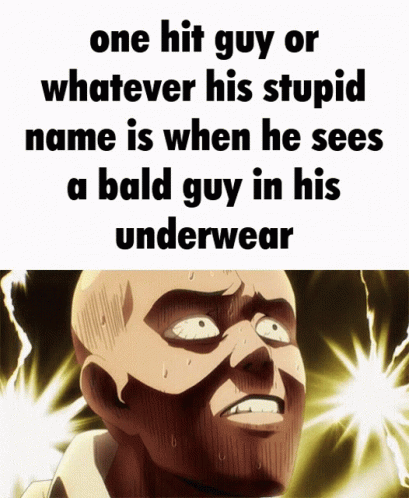 One Punch Man Captain Underpants GIF