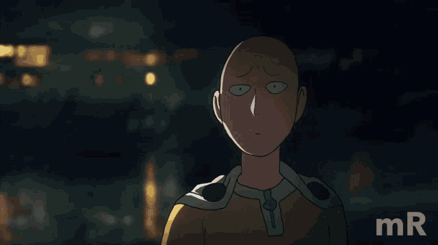 One Punch Man Saitama GIF