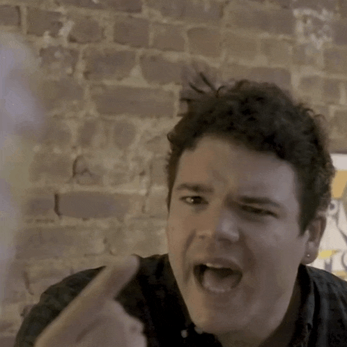 One Time Angry GIF