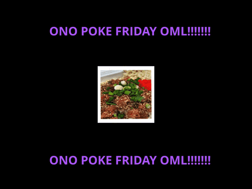 Ono Poke Poke Friday GIF