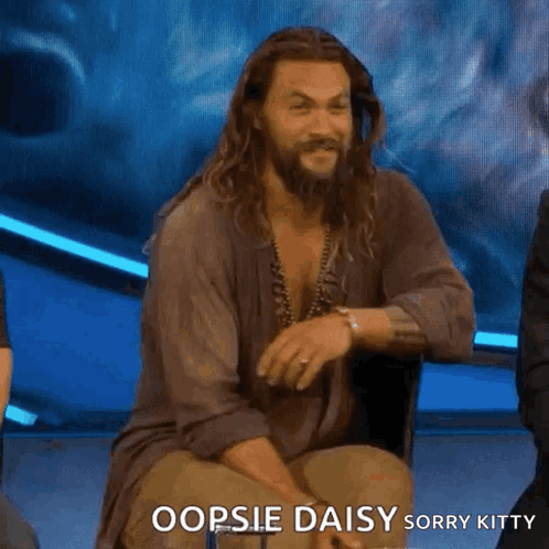 Oops Aquaman GIF