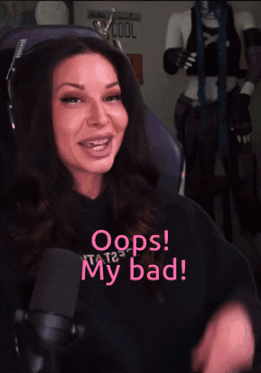 Oops Oops My Bad GIF