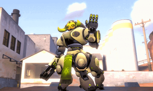 Orisa Overwatch GIF