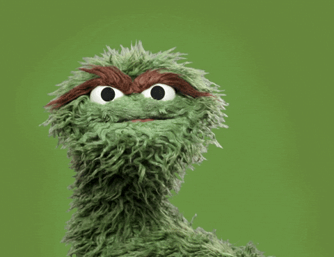 Oscar The Grouch Good Grief GIF