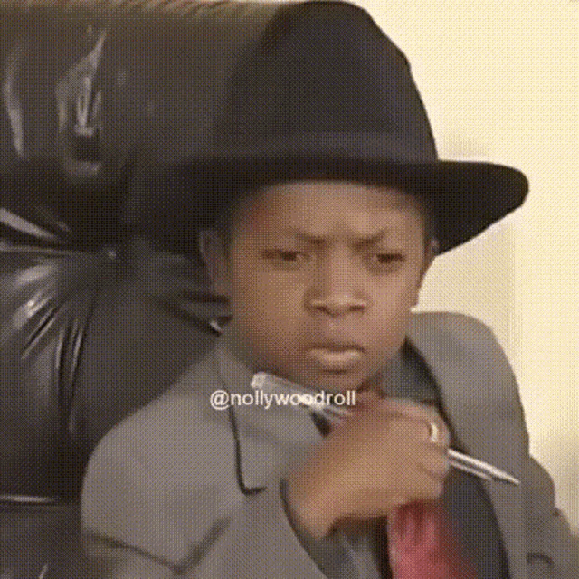Osita Think GIF
