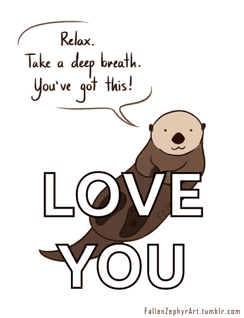 Otter Relax GIF