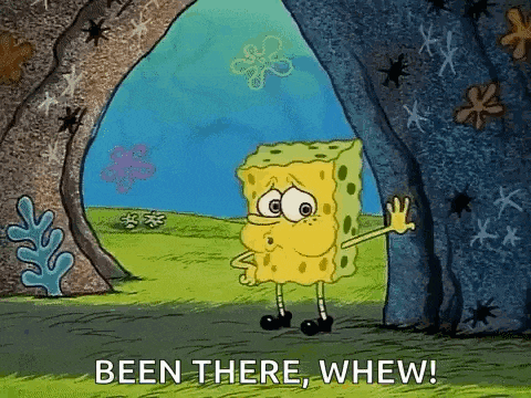 Out Of Breath Spongebob GIF