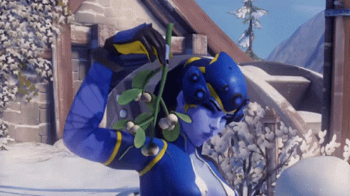 Overwatch Widow Hit GIF