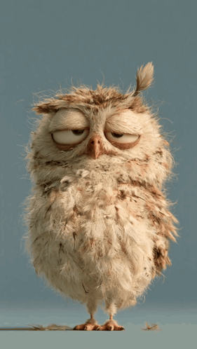 Owl Sleepy GIF