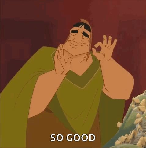 Pacha Just Right GIF