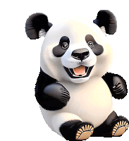 Panda Love Sticker