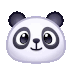 Panda Smile Sticker